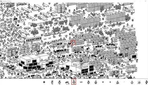 寻找隐藏的小人手游下载(Hidden Folks)